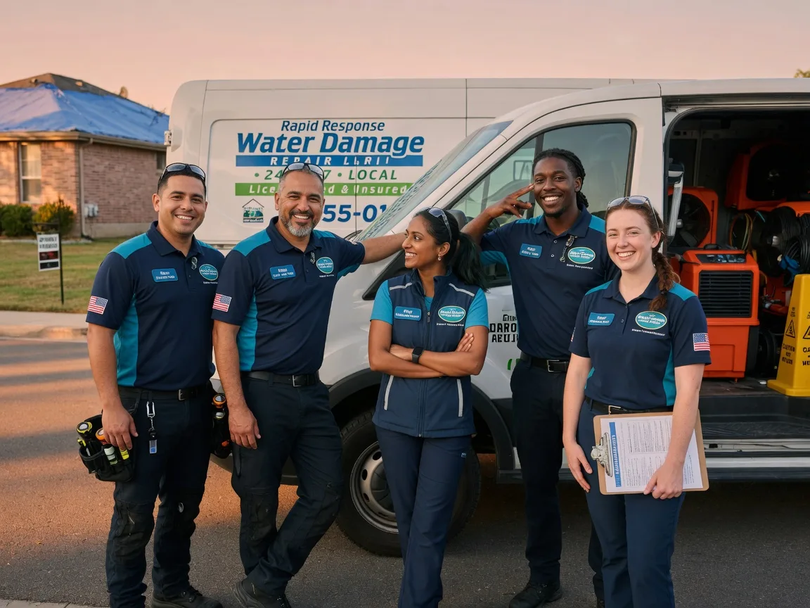 Water Damage Restoration company in Husser, LA